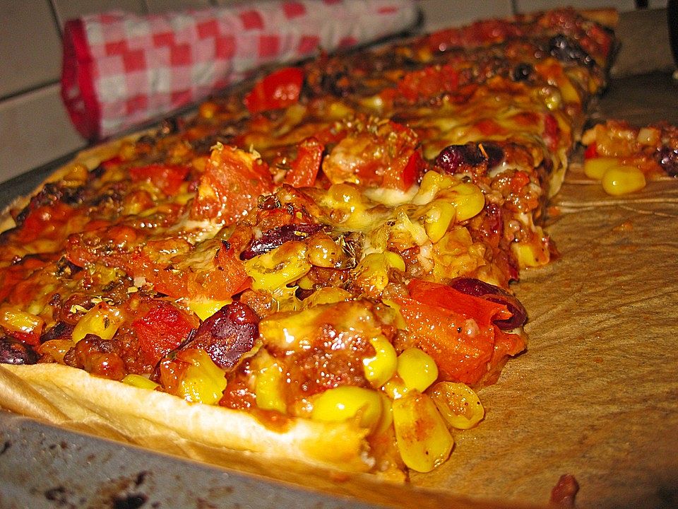 Chili con carne Pizza von Andy38 Chefkoch