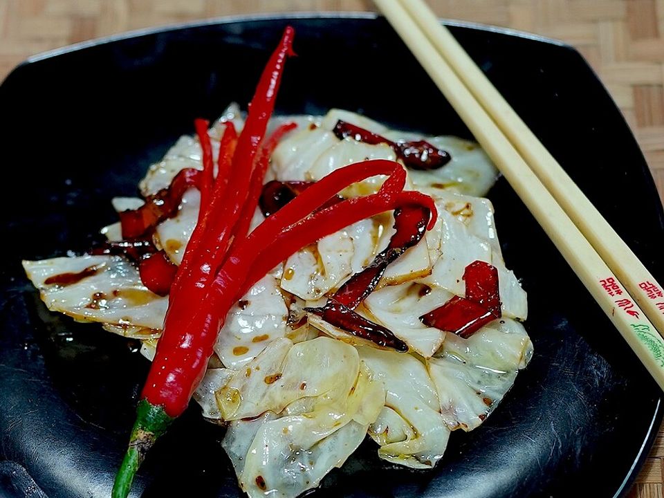 Gebratener Weißkohl - Qiang Lian Hua Bai von dieter_sedlaczek| Chefkoch