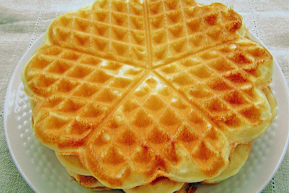 Richtig knusprige Waffeln