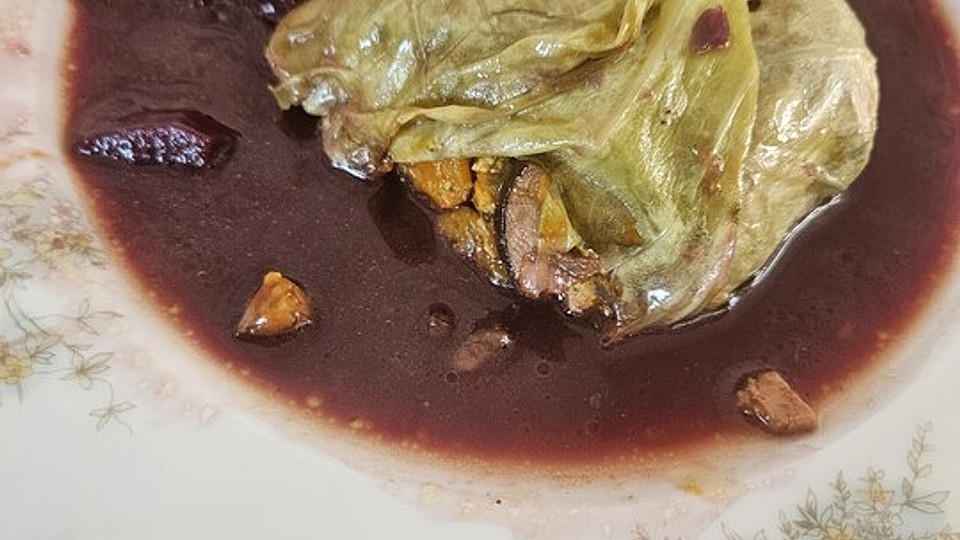 Vegane Kohlrouladen mit Tofu-Pilz-Hokaido-Füllung von das-marieschen ...