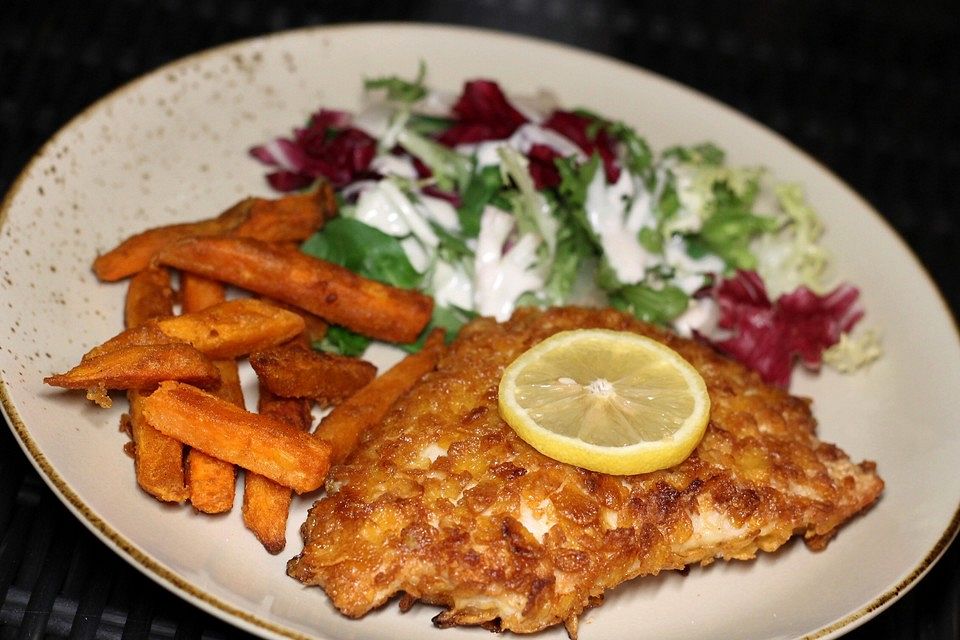 Cornflakes Schnitzel