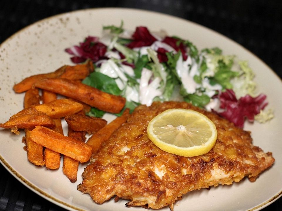 Cornflakes Schnitzel von dieter34| Chefkoch
