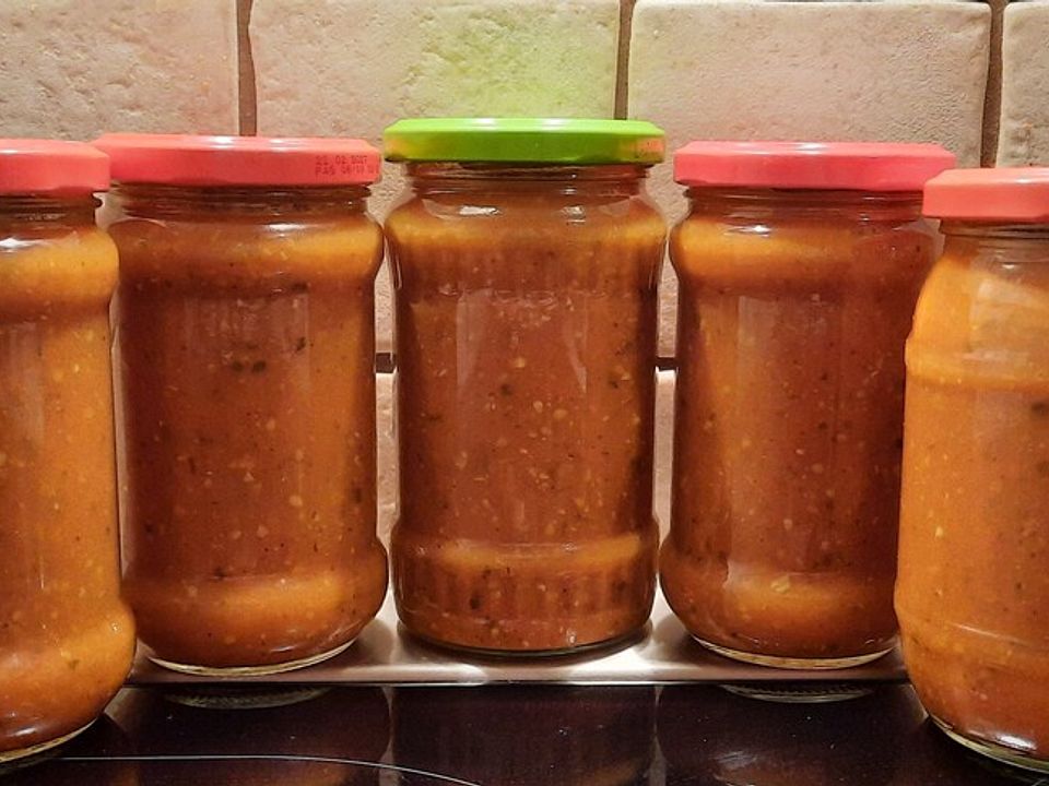 Eingekochtes Tomatenpüree von DannysKüche| Chefkoch
