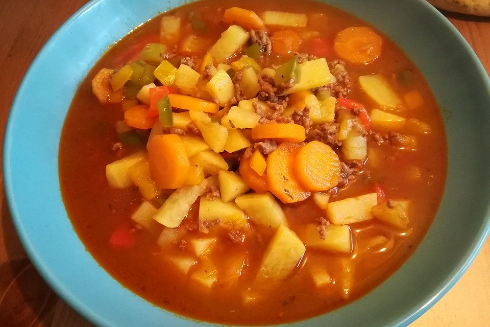 Serbische Kartoffelsuppe