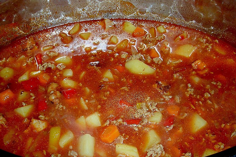 Serbische Kartoffelsuppe