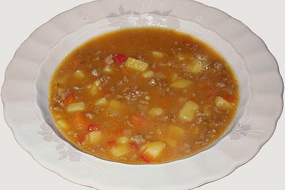 Serbische Kartoffelsuppe