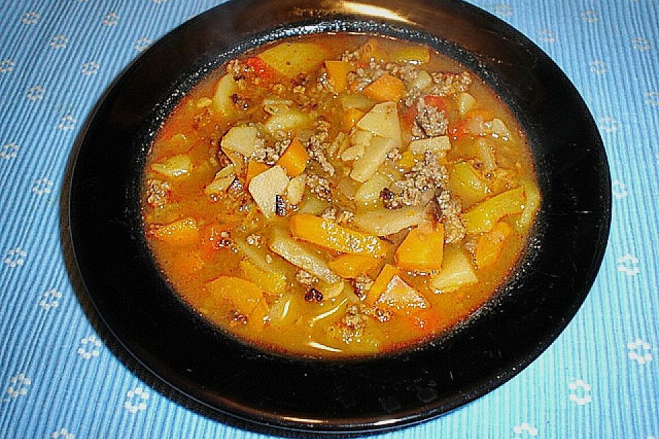 Serbische Kartoffelsuppe