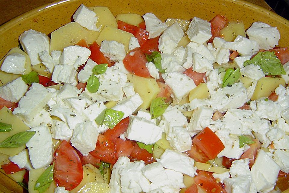 Kartoffel - Tomaten - Mozzarella - Auflauf