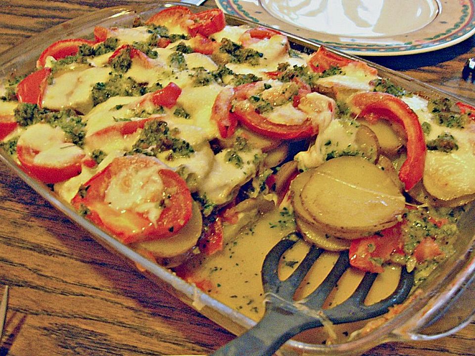Kartoffel - Tomaten - Mozzarella - Auflauf - Kochen Gut | kochengut.de