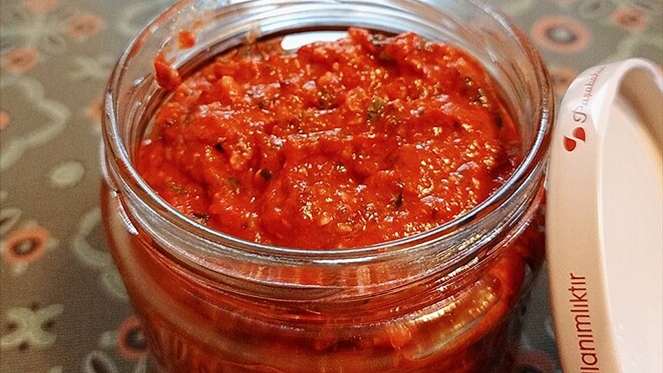 Veganer Brotaufstrich mit gegrillter Spitzpaprika von UlliÖ| Chefkoch Veganer Brotaufstrich mit gegrillter Spitzpaprika von UlliÖ| Chefkoch