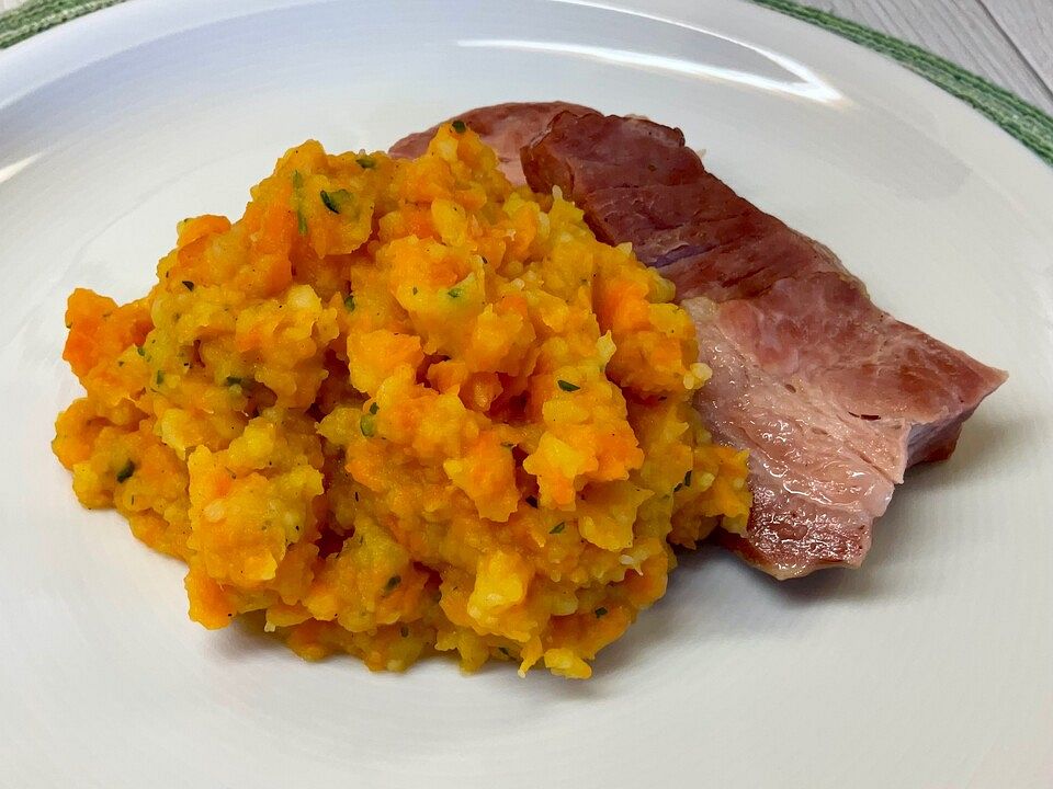 Kartoffel-Möhren-Untereinander mit Kasseler von Mooreule| Chefkoch