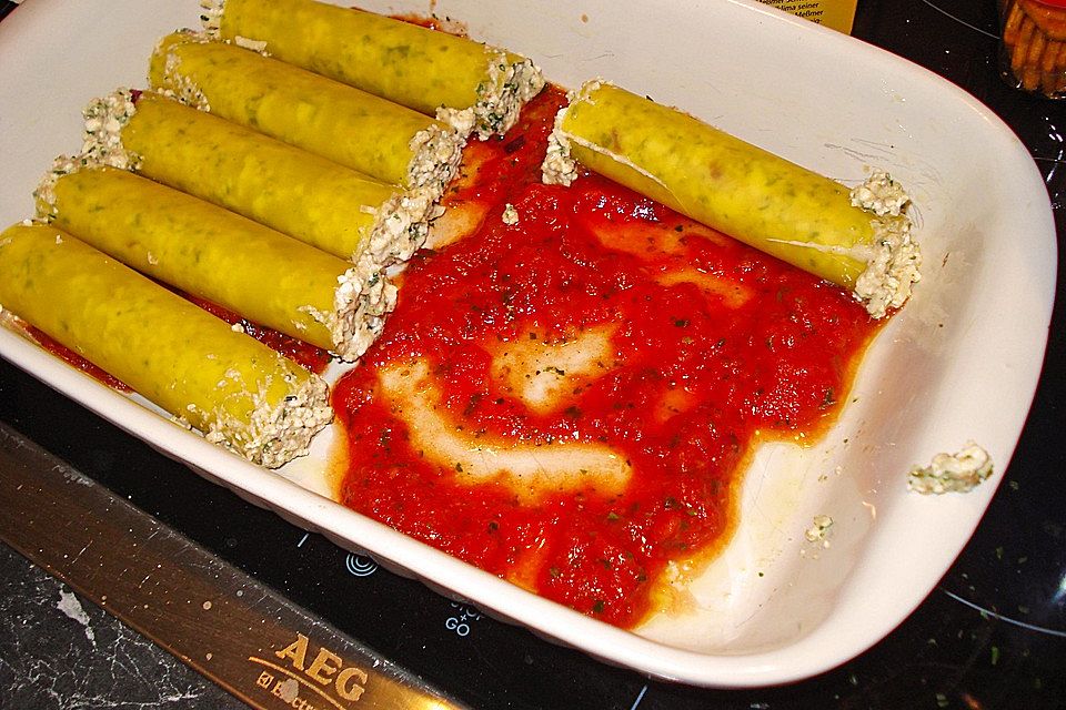 Hüttenkäse - Cannelloni