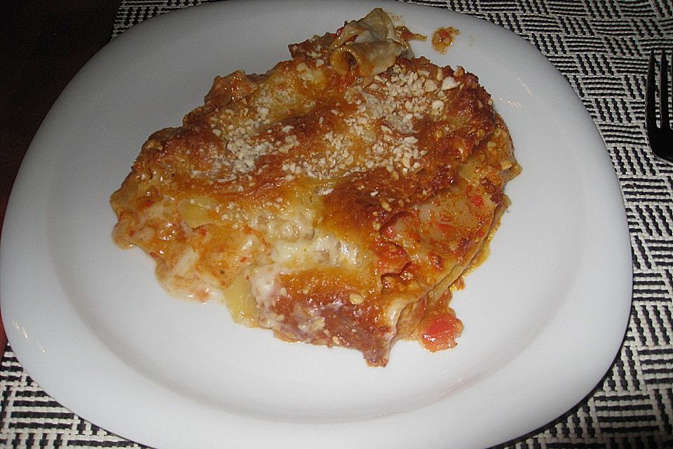 Paprika - Cashew - Lasagne Paprika - Cashew - Lasagne