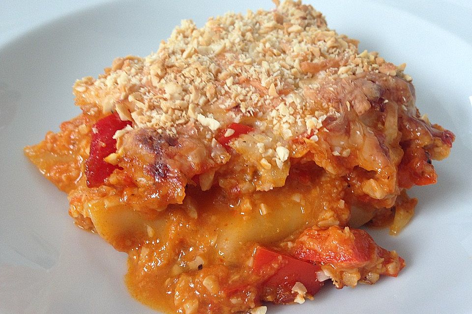 Paprika - Cashew - Lasagne Paprika - Cashew - Lasagne