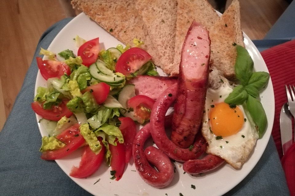 Frühstückseier mit Pfiff