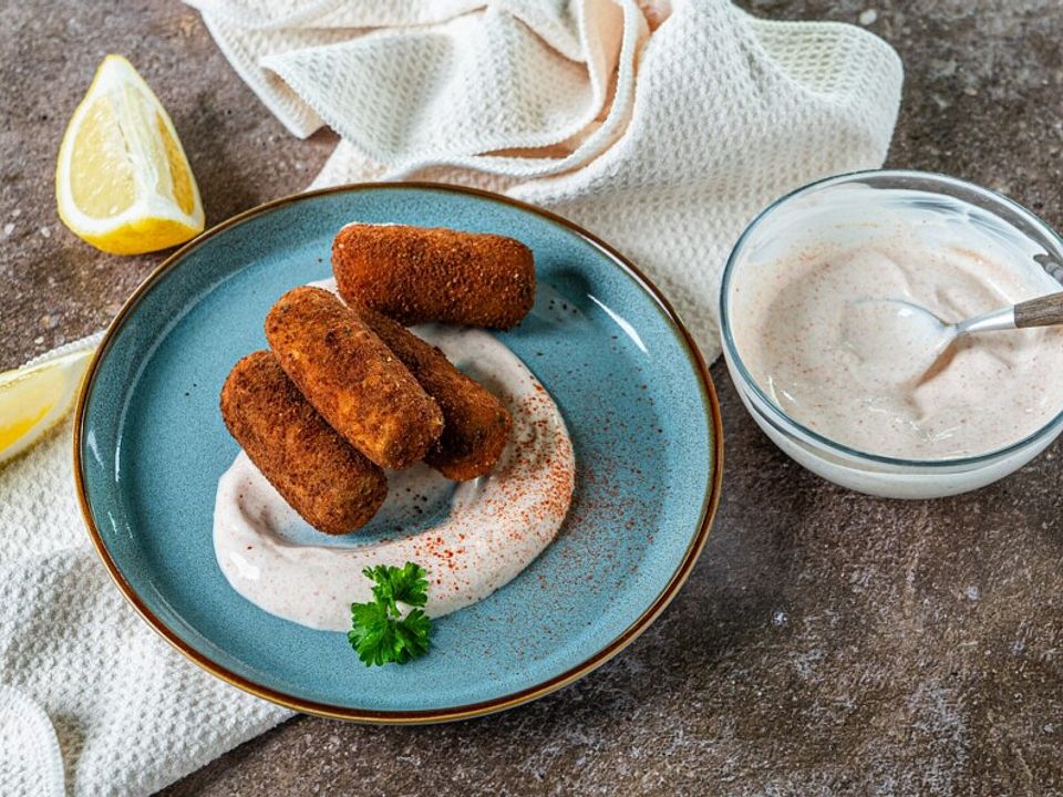 Spinat-Feta-Kroketten mit Paprika-Dip von Chefkoch_Christina_Becher ...