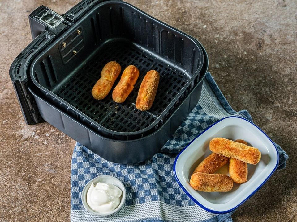 Tiefgefrorene Kroketten In Der Heissluftfritteuse 1
