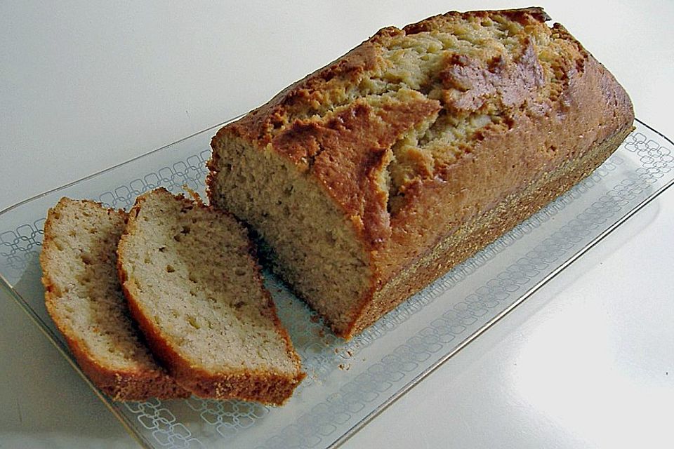 Schnelles Bananenbrot / -kuchen