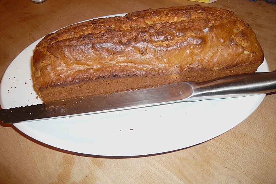 Schnelles Bananenbrot / -kuchen