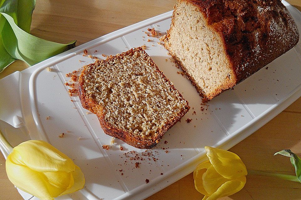 Schnelles Bananenbrot / -kuchen