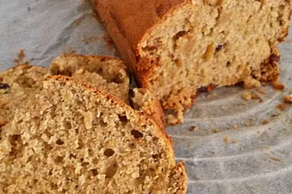 Schnelles Bananenbrot / -kuchen