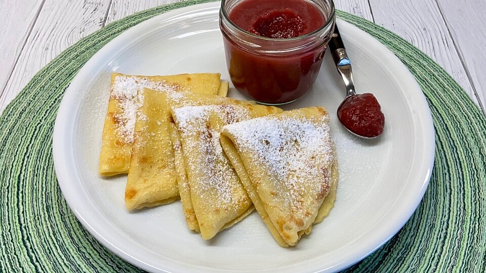 Süße Hafermilch-Eierkuchen von Mooreule| Chefkoch