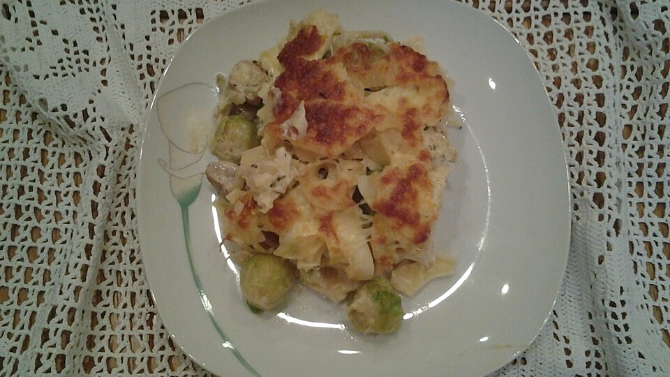 Nudelauflauf mit Rosenkohl von Black_Angel1977| Chefkoch