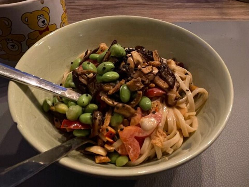 Schneller asiatischer Glasnudel-Salat von Queen-P| Chefkoch