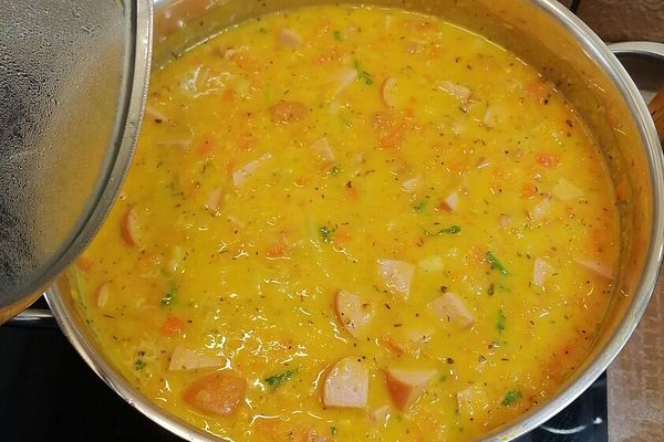 Möhreneintopf mit Würstchen | Chefkoch