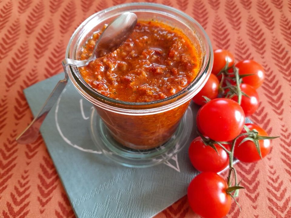 Klassisches Tomaten-Pesto von Anaid55| Chefkoch