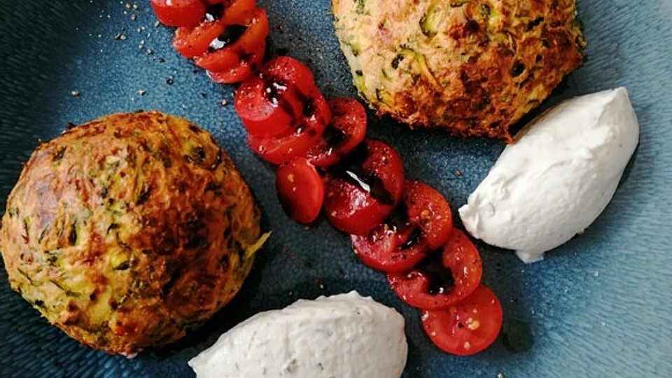 Zucchini-Feta-Bällchen in der Heißluftfritteuse von koegler_k| Chefkoch
