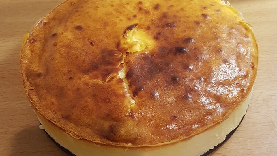 Käsekuchen aus dem Airfryer und ohne Boden von EngelundWölfchen| Chefkoch