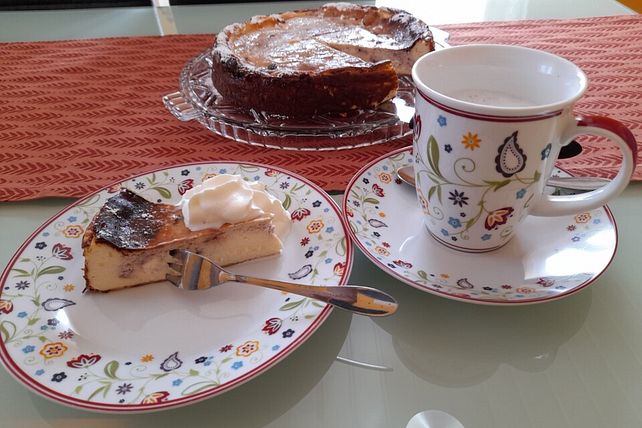 Marmorierter Käsekuchen ohne Boden von Anaid55| Chefkoch
