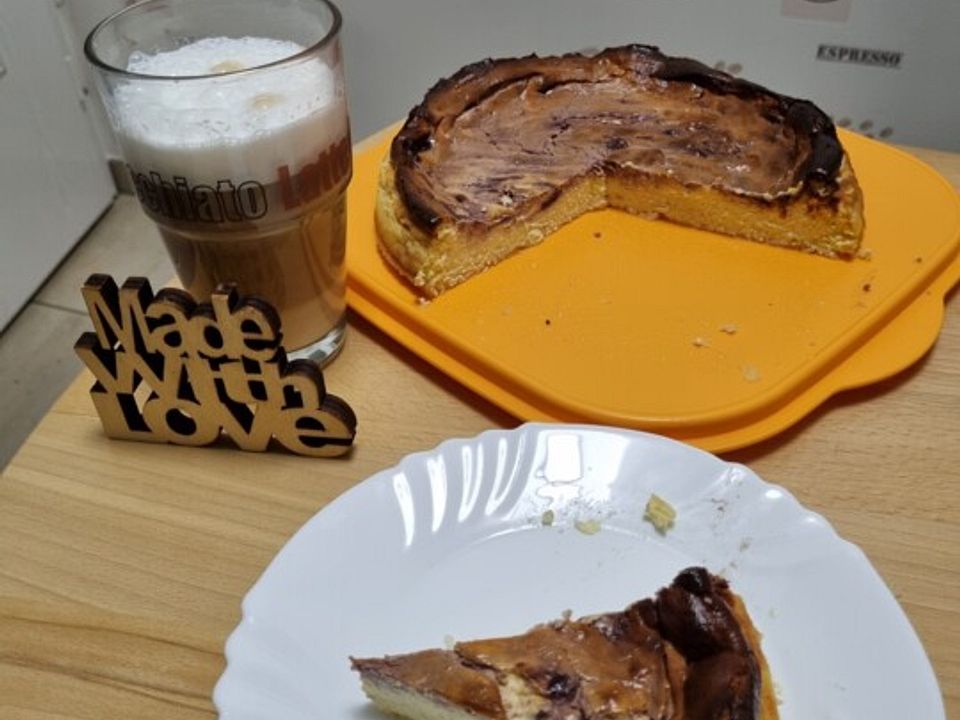 Marmorierter Käsekuchen ohne Boden von Anaid55| Chefkoch