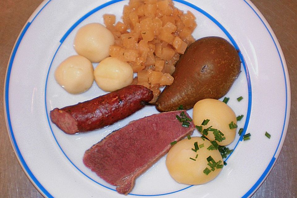 Fleisch - Mehlklöße - Eintopf