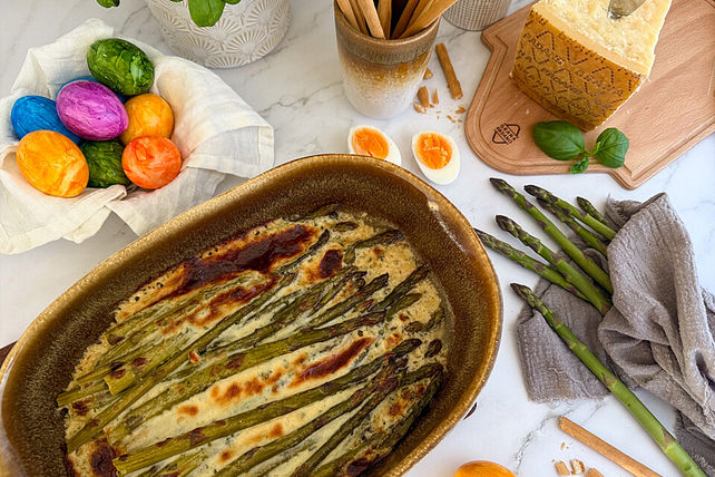 Grüner Spargel mit Grana-Padano-Creme von Chefkoch_ChristinaS| Chefkoch
