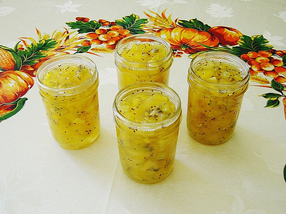 Ananas - Mango - Kiwi - Konfitüre von inuyasha| Chefkoch
