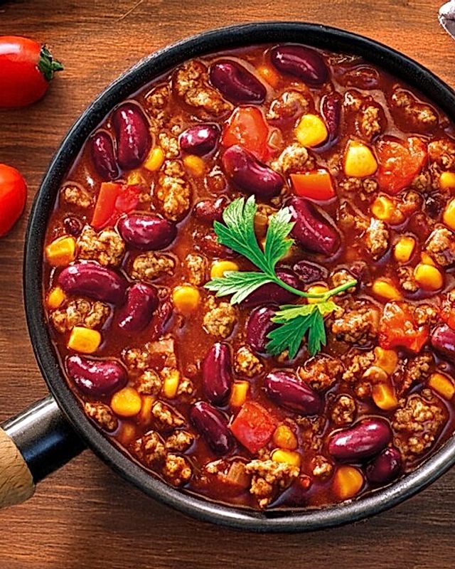 Aromatisches Chili con Carne