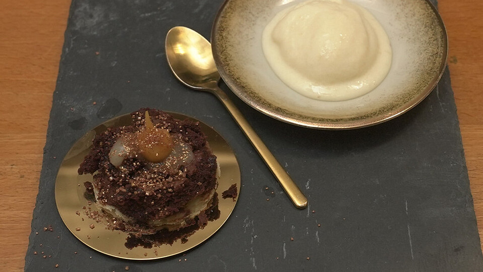 Birne | Schokolade | Nuss von DasperfekteDinner