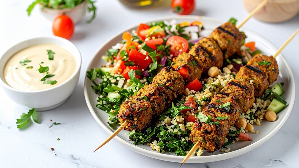 Vegane-Kebabspie-e-mit-Tabouleh-und-Tahindip
