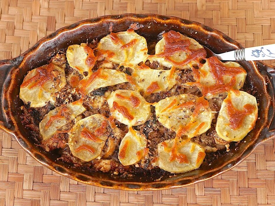 Würziger Kartoffel-Pilzauflauf alla Marina Camerota von dieter ...