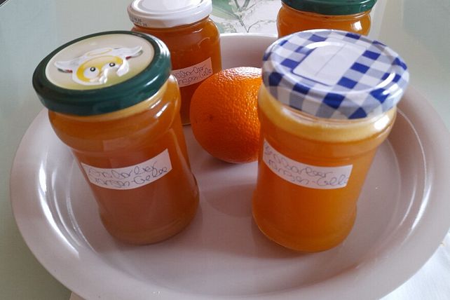 Rhabarber-Orangen-Gelee von Anaid55| Chefkoch