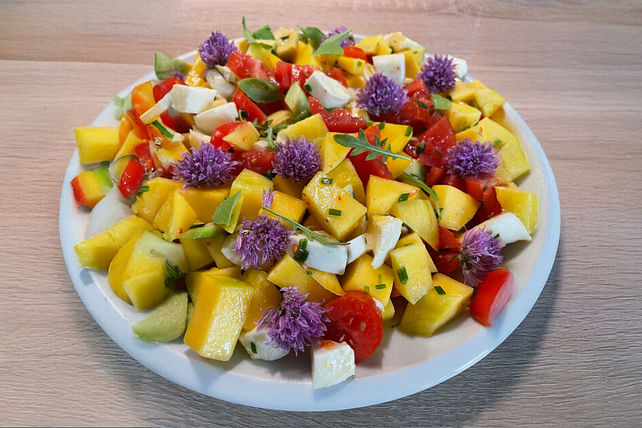 Fruchtig-bunter Sommersalat von Tarja2| Chefkoch Fruchtig-bunter Sommersalat von Tarja2| Chefkoch