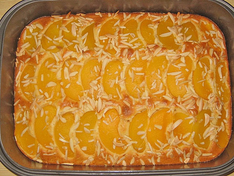 Pfirsich - Mandel - Kuchen von anmawu | Chefkoch