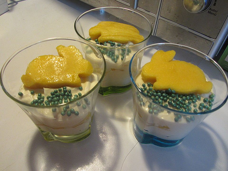 Mango Mousse Im Glas