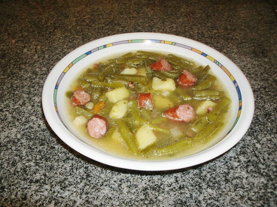 Schnelle Grüne Bohnensuppe von sylle99| Chefkoch