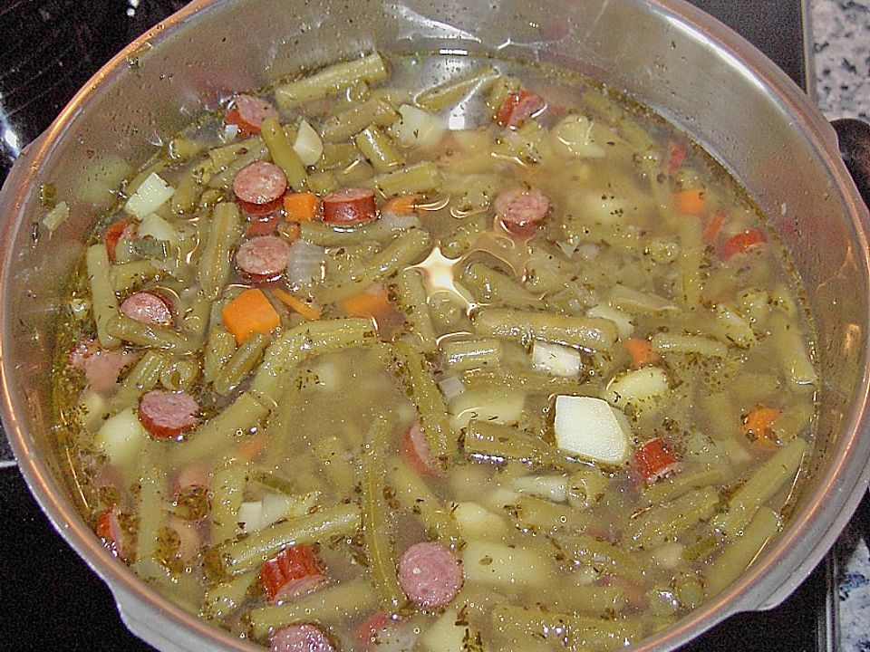 Schnelle Grüne Bohnensuppe von sylle99 | Chefkoch