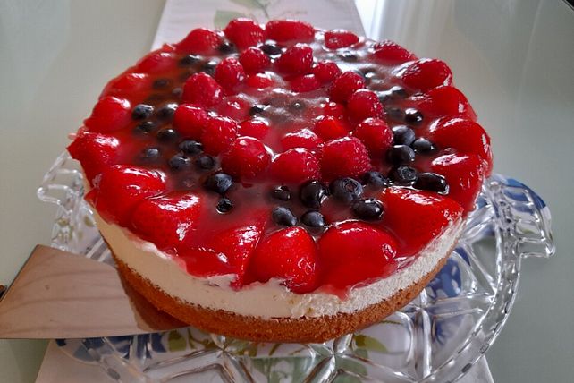 Beeren-Mascarpone-Quark-Torte von Anaid55| Chefkoch