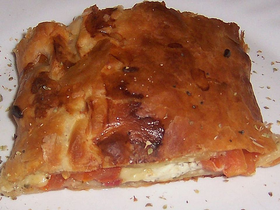 Pikanter Blätterteigstrudel von schmiedi5| Chefkoch