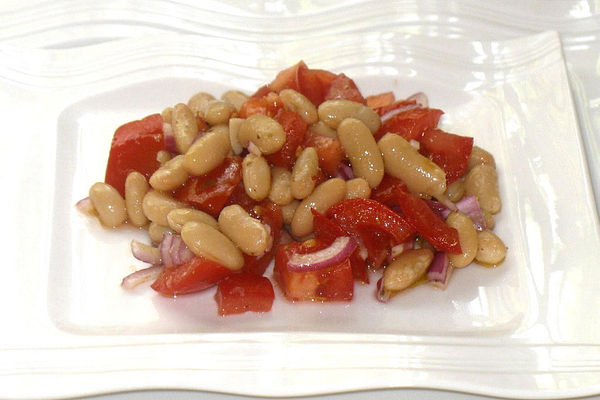 Bohnen / Tomatensalat von YenSi | Chefkoch